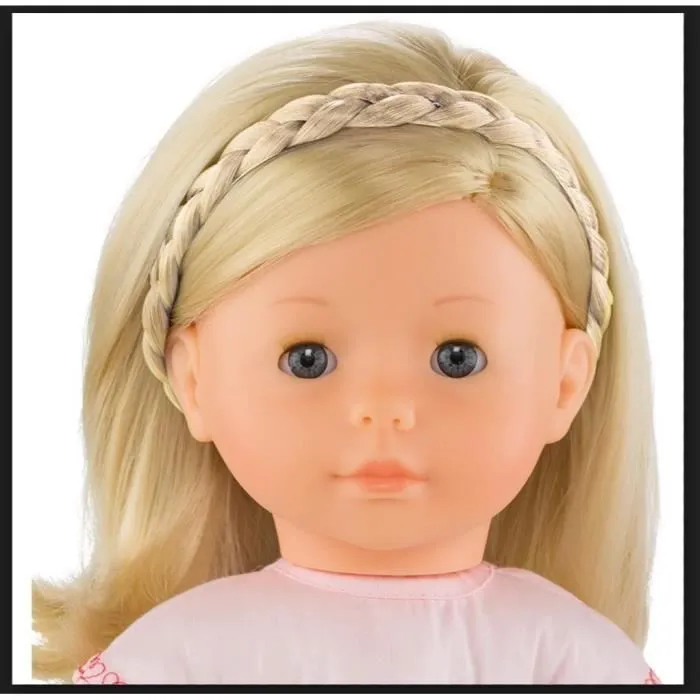 Corolle tresse brune ou blonde poupée ma corolle headband coiffure cheveux habillement vetement jouet collection promo discount pro-3