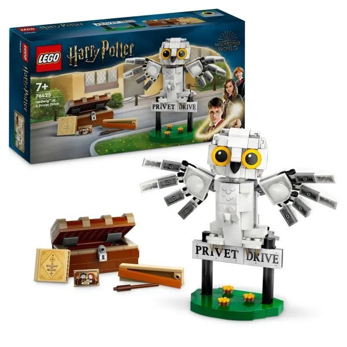 LEGO Harry Potter 76425 Hedwige au 4 Privet Drive, Jouet de Construction pour Enfants-0