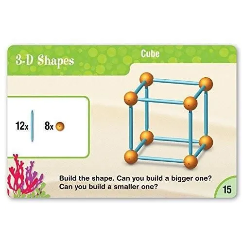 Jeu de Construction Géométrique Dive Into Shapes! - LEARNING RESOURCES - Mixte - Adulte-3