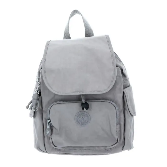 Sac à dos - Kipling - Basic City Pack Mini XS - Gris - 23x27x12 cm - 500 g-0