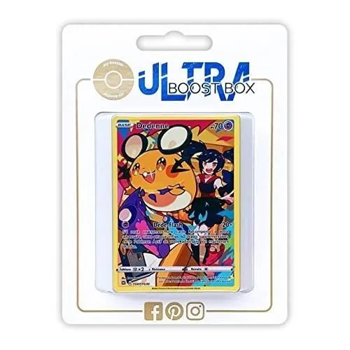 Coffret Dedenne TG07-TG30 Full Art Secrete - Ultraboost X Epée et Bouclier 9-0
