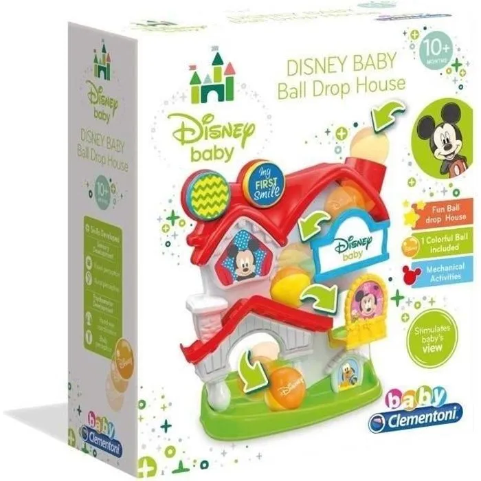 CLEMENTONI - Disney Baby - La Maison des Balles - Jeu d'éveil pour bébé-0