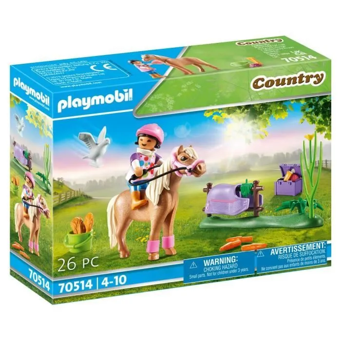 PLAYMOBIL - 70514 - Cavalière et poney islandais-0