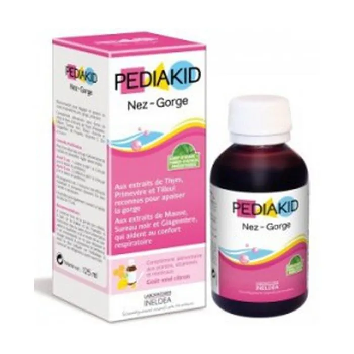 Pediakid Nez Gorge Goût Citron Miel 250ml-0