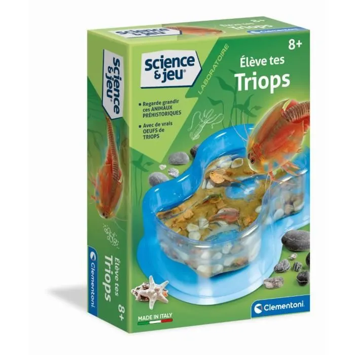 Clementoni - Science & Jeu - Élève tes triops-0