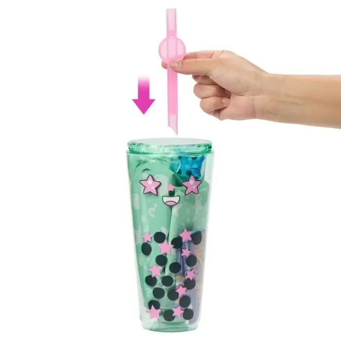 Barbie-Pop Reveal-Poupée parfumée série Bubble Tea avec accessoires HTJ21-3