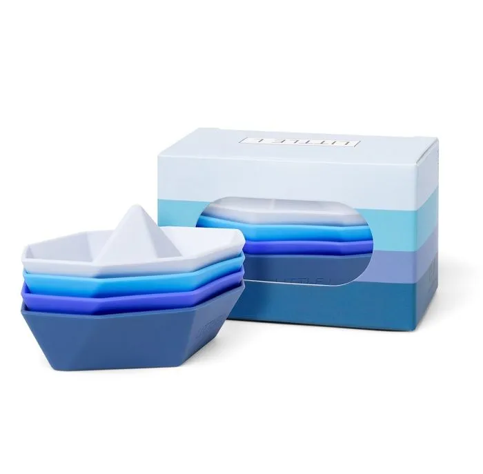 Little L - Jouets de bain en silicone Bateaux - COOL KIDS PROJECT-0