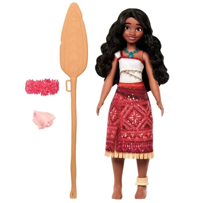 Bebeboutik Poupee Vaiana 2 Mattel Poupee chantante Disney Princesses JBT62