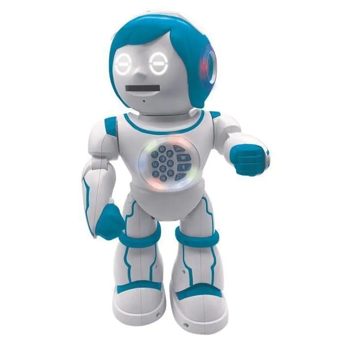 POWERMAN KID® Mon Robot Ludo-Educatif Bilingue Programmable avec Télécommande (Anglais)-0