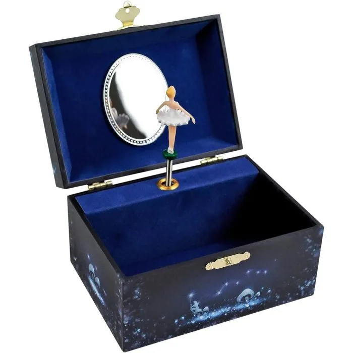 Coffret Musical - TROUSSELIER - Danseuse Etoile - Ballerine - Mixte - Bleu - 15x8.5x10.5 cm-2