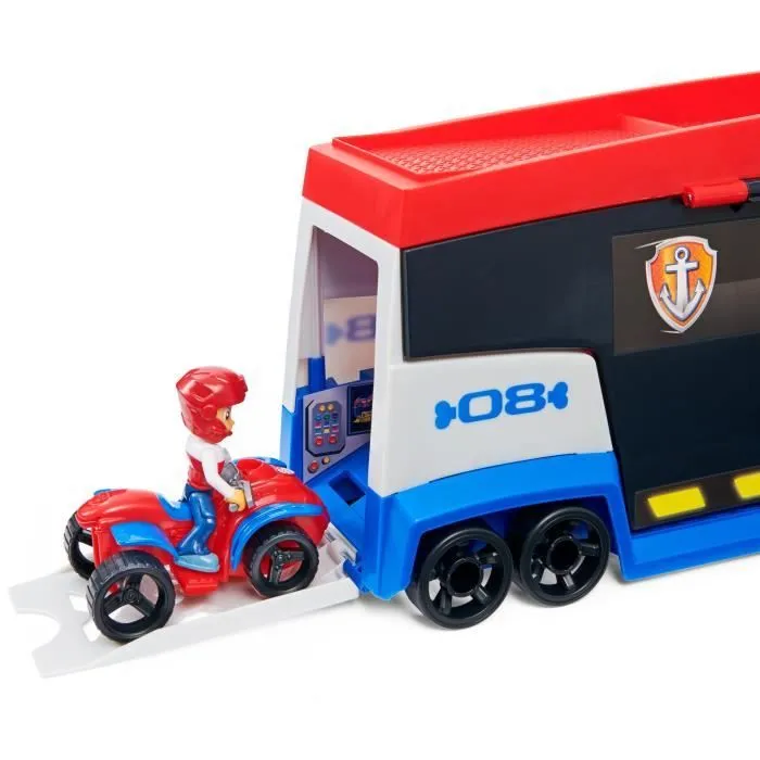 Camion Pat Patrouilleur 2.0 - SPIN MASTER - Quartier général mobile - Double-lanceur de véhicules-2