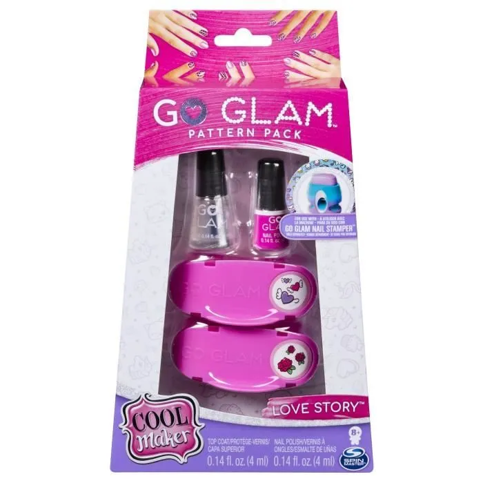 COOL MAKER - Go Glam Nail Stamper - Tampon à ongles avec grandes recharges-1