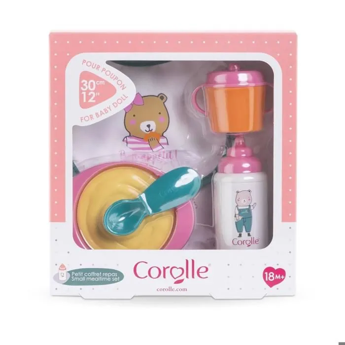 Coffret Repas - Corolle - Petit Coffret Repas pour poupon 30 cm - Accessoires inclus - Mixte - 18 mois et plus-2