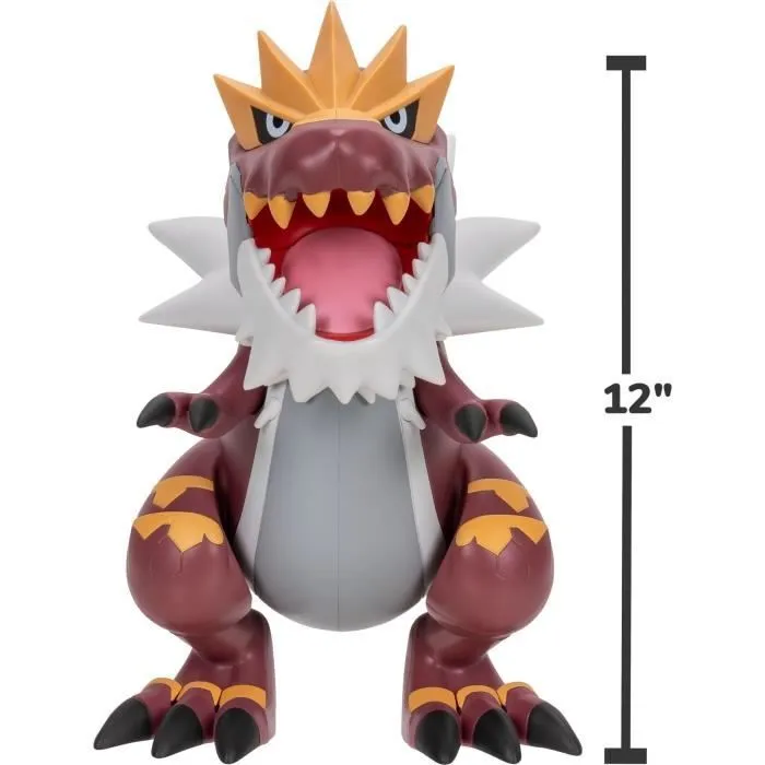 Figurine - BANDAI - Pokémon légendaires Rexilius - 30 cm, articulée, à l’échelle des dessins animés-7