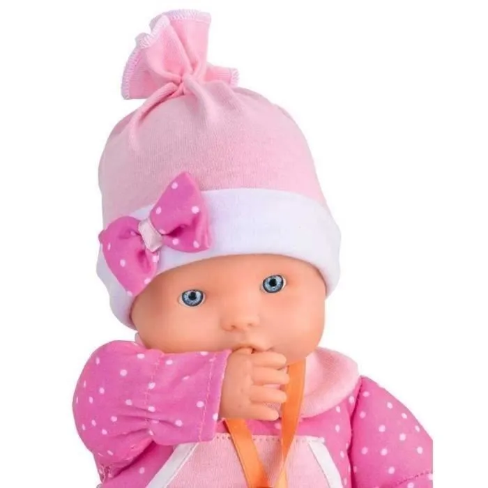 Poupon NENUCO SOFT 2 Fonctions - Corps souple 30cm - Rose-1