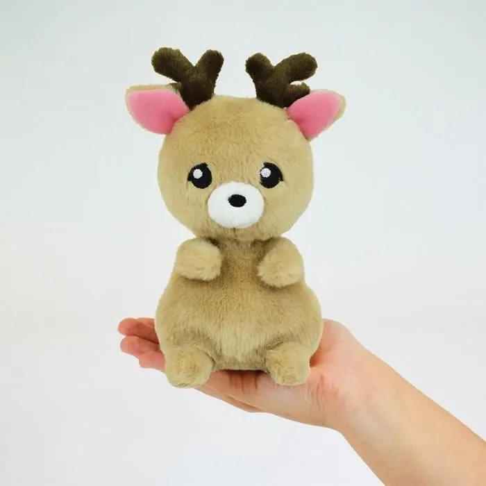KIDIMOLS Coffret de 3 peluches animaux de la foret +/- 14 cm-3
