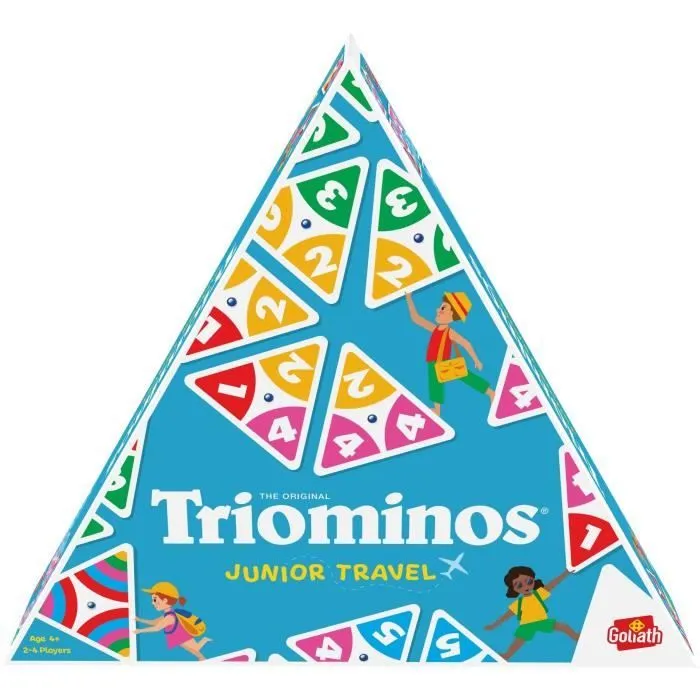 Triominos Junior Travel '24 - Jeu de société - GOLIATH-0
