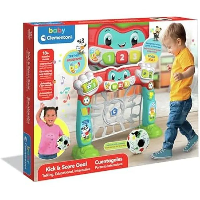 Jouet éducatif interactif - CLEMENTONI - Compteur de buts - Multicolore - 18 mois et plus - Musique et sons-1