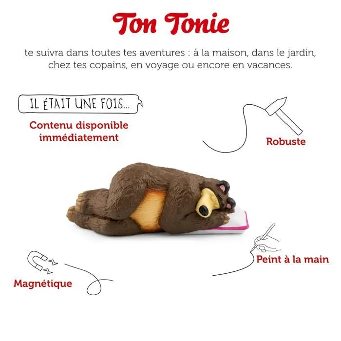 tonies - Figurine Tonie - Masha et Michka - Michka-1