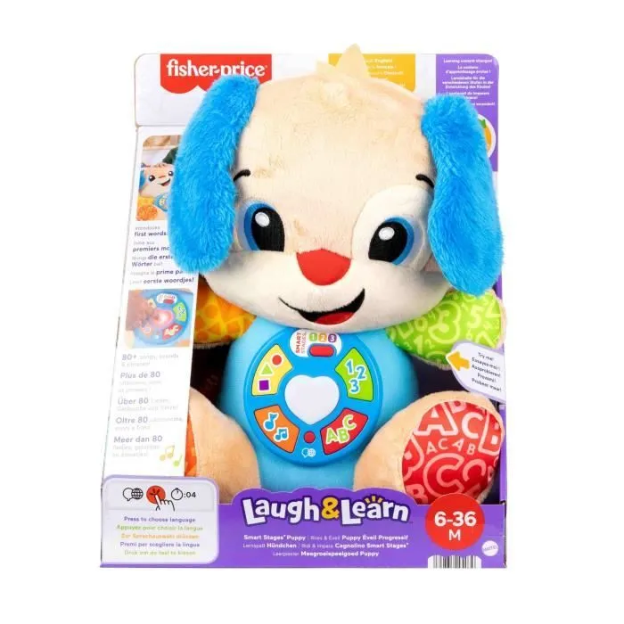 Fisher-Price-Rires Et Éveil-Puppy Éveil Progressif-Peluche Musicale JFD20-3