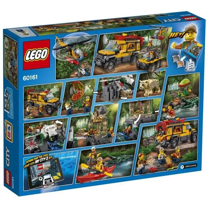 LEGO® City 60161 Exploration de la Jungle-2