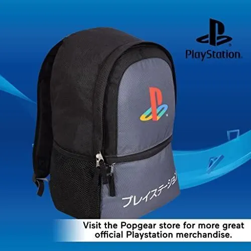 Playstation Contrast Japanese Logo Sac à Dos, Enfants, One Size, Charcoal, Merce Ufficialee-3