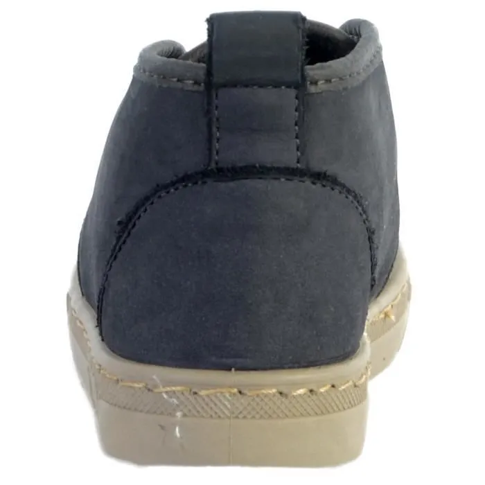 Basket Montante Enfant - Natural World - Safari On Nappa - Cuir - Noir - Confort exceptionnel-2