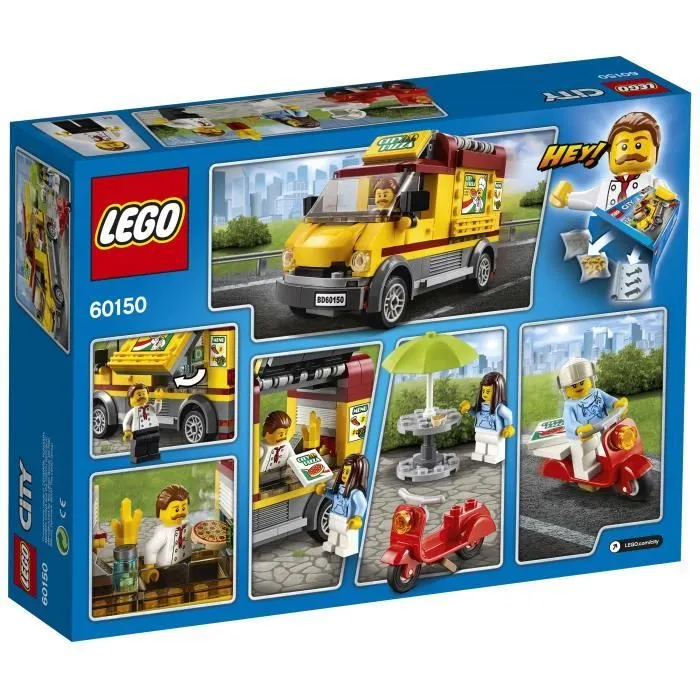 LEGO® City 60150 Le Camion pizza-2
