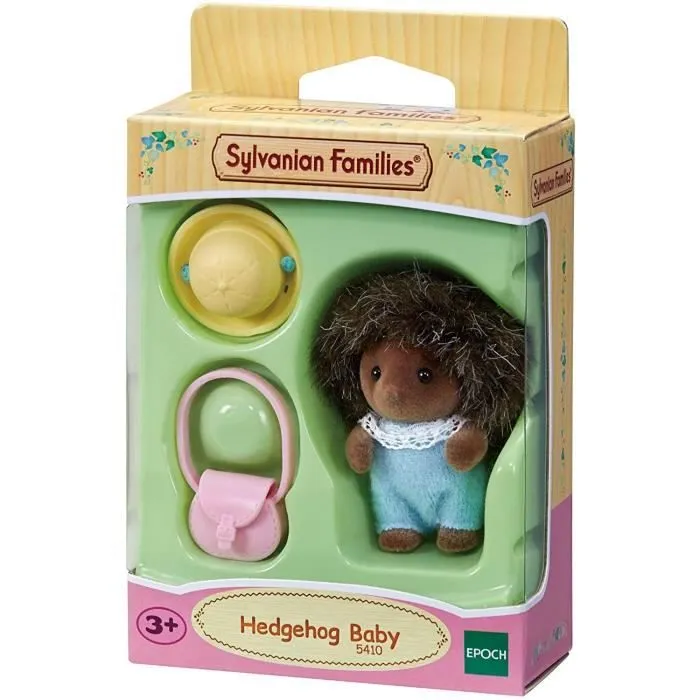 Jouet pour enfants - SYLVANIAN FAMILIES - Bebe Herisson - Mixte - 3 ans et plus - Chapeau et sac inclus-2