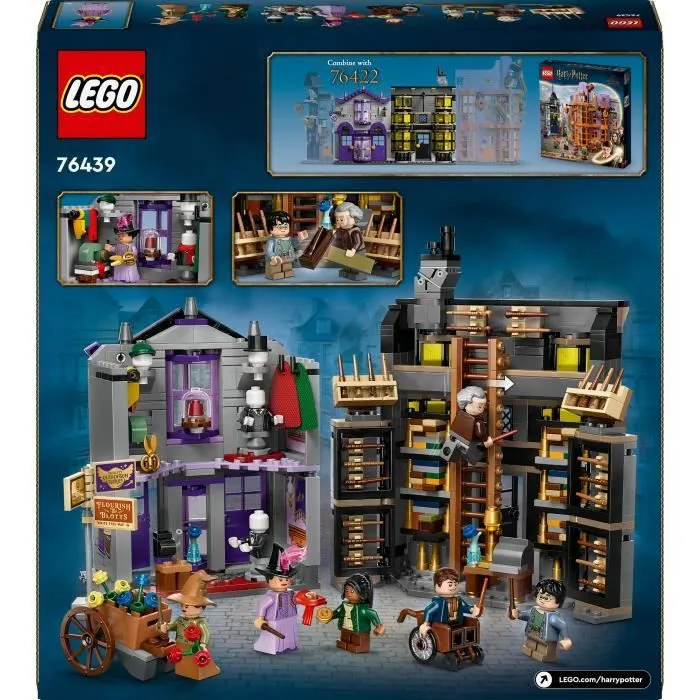LEGO® Harry Potter 76439 Ollivander et Madame Guipure, prêt-à-porter pour mages et sorciers-5