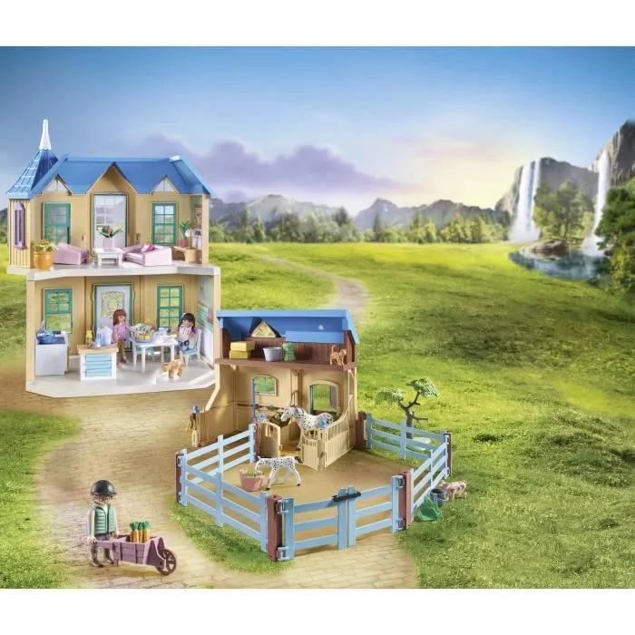 PLAYMOBIL 71351 Ranch de la cascade - Horses of Waterfall - 264 pièces - Dès 5 ans-2