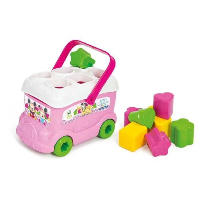 CLEMENTONI Disney Baby - Le bus des formes de Minnie - Jeu d'éveil-2