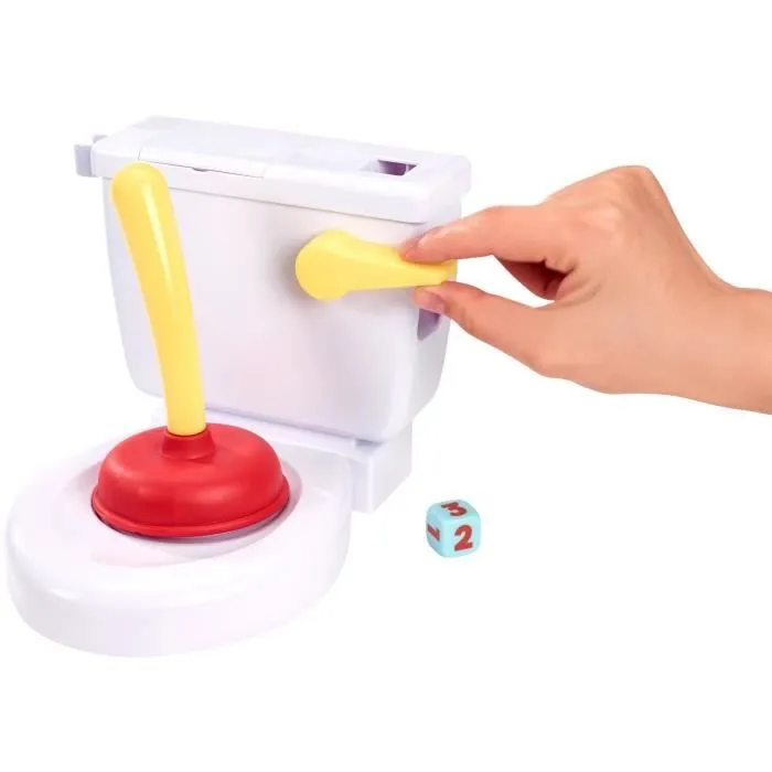 Jeu de société enfant - Toilettes Folie - MATTEL GAMES - 2 à 4 joueurs - 5 ans et +-1