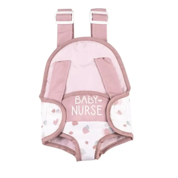 Porte-bébé pour poupon jusqu'à 42cm - SMOBY - Baby Nurse - 2 positions - lanières réglables-0