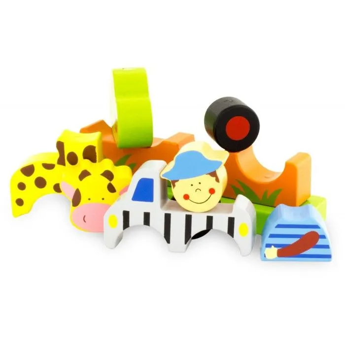 Puzzle magnétique en bois Le Zoo - Ulysse Couleurs d'Enfance - moins de 100 pièces - à partir de 10 mois-2