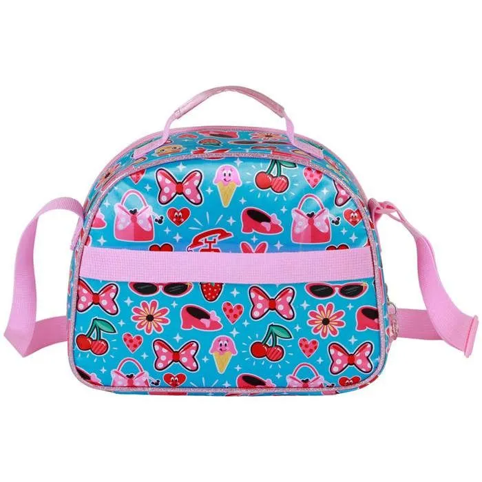 Sac Repas 3D - Disney - Minnie Mouse - Bleu - Taille Unique - Isotherme-2