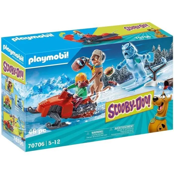 PLAYMOBIL - 70706 - SCOOBY-DOO! Spectre des neiges-0