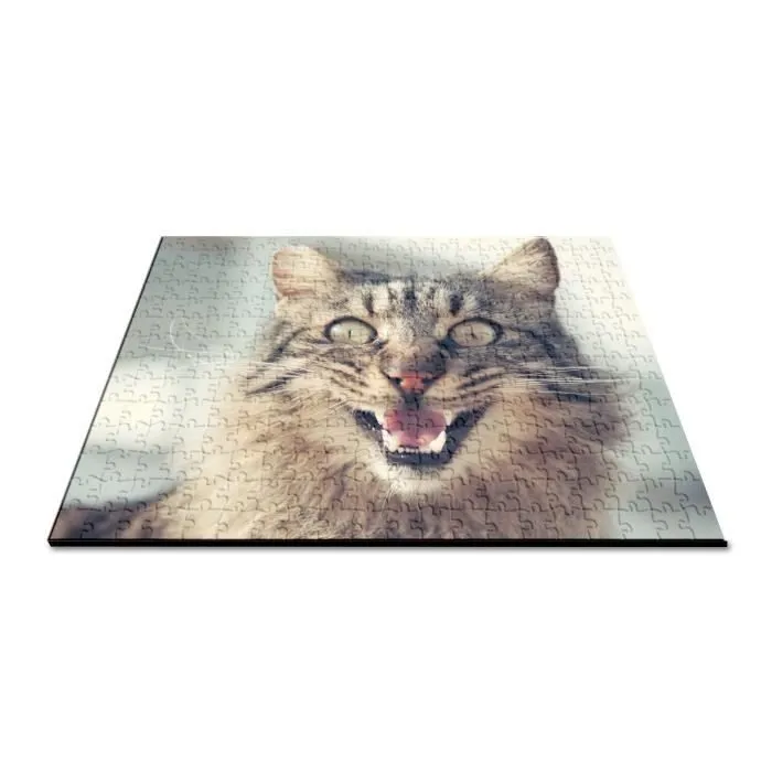 Puzzle Classique - FABULOUS - Chat Brun Tigré qui Parle - 280 Pièces - Adulte - Intérieur-2