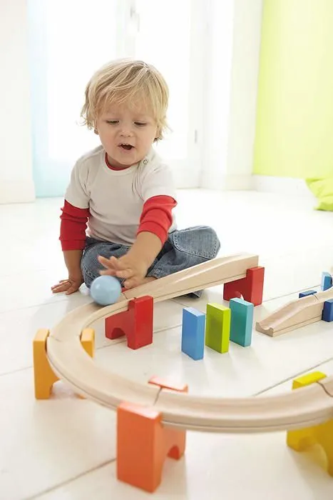 Haba - 7042 -Mon Premier Toboggan a Billes Grande Boite de Base, 00, Petit-3