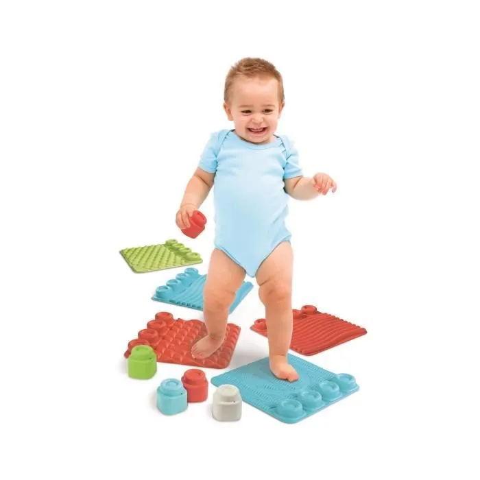Tapis sensoriels - Clementoni - Clemmy - Rouge - Multicolore - Bébé - Mixte - 6 mois - Caoutchouc souple-2