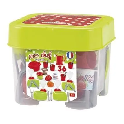ECOIFFIER CHEF Coffret Dinette-1