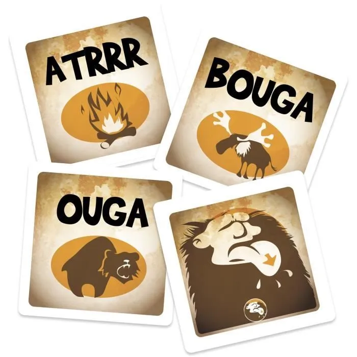 Ouga Bouga - Asmodee - Devenez le chef du clan - Dès 7 ans - Fabriqué en France-2