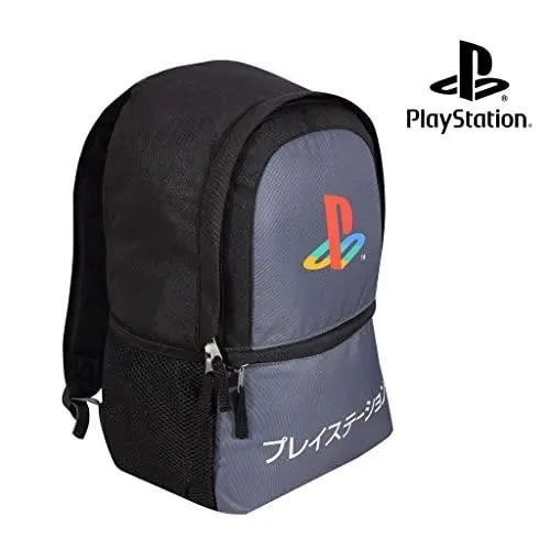 Playstation Contrast Japanese Logo Sac à Dos, Enfants, One Size, Charcoal, Merce Ufficialee-2