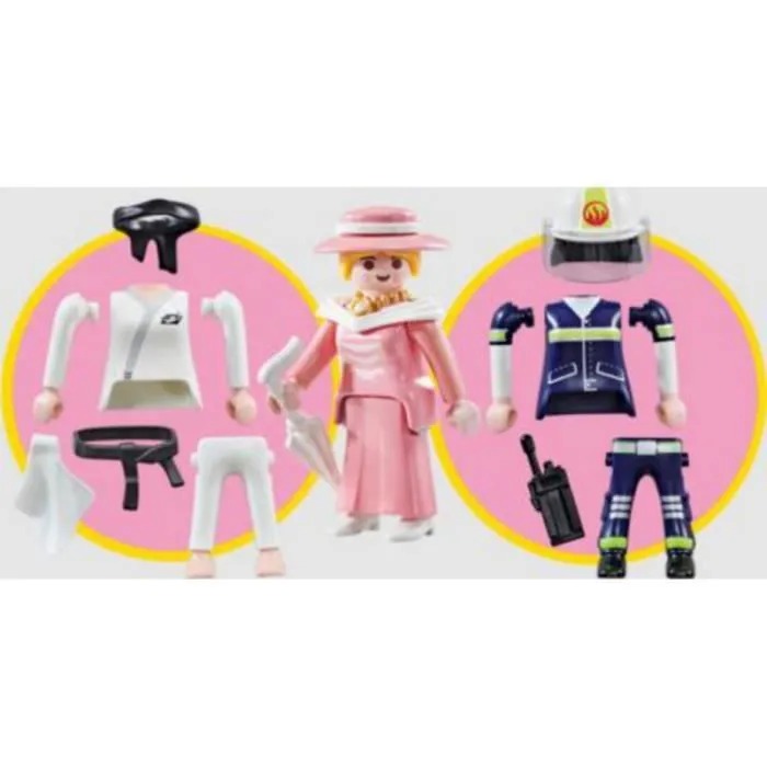 Jeu de construction - PLAYMOBIL - 9855 - Fille - Karaté - Ceinture noire-0