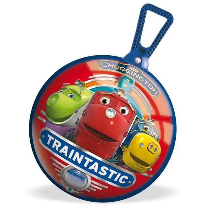 Ballon Sauteur - MONDO - Chuggington - Ø500 - PVC - Mixte-0