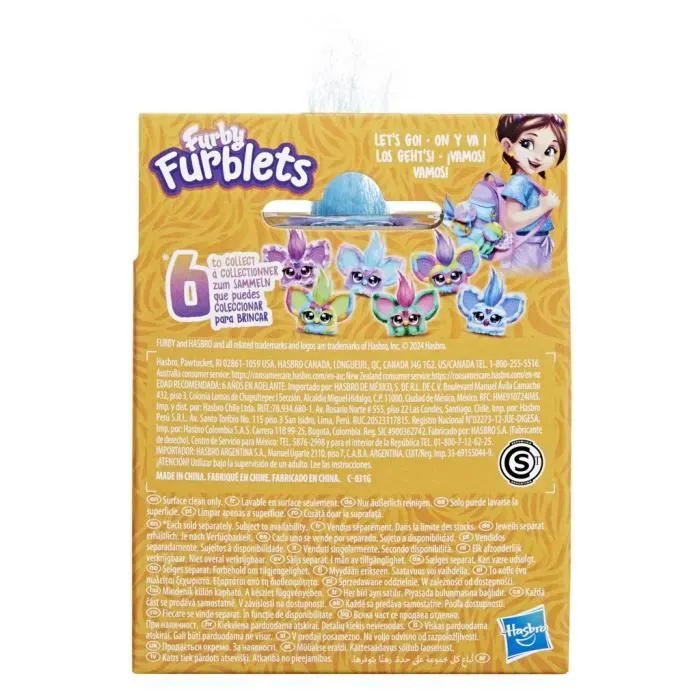 Furby Furblets Luv-Lee K-Pop, Mini peluche électronique pour filles et garçons, plus de 45 sons, à partir de 6 ans, Hasbro-8