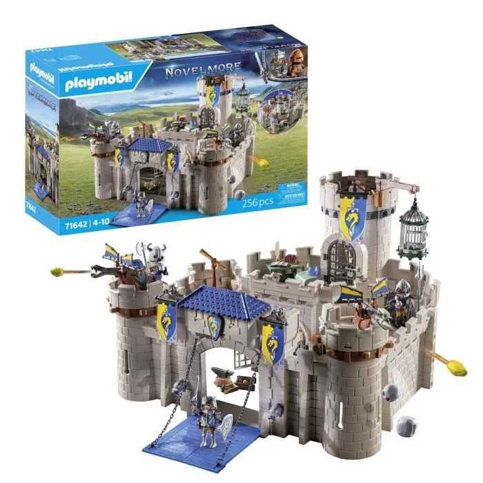 PLAYMOBIL 71642 Citadelle Novelmore, Novelmore, Les Chevaliers, 256 pièces, Dès 4 ans-0