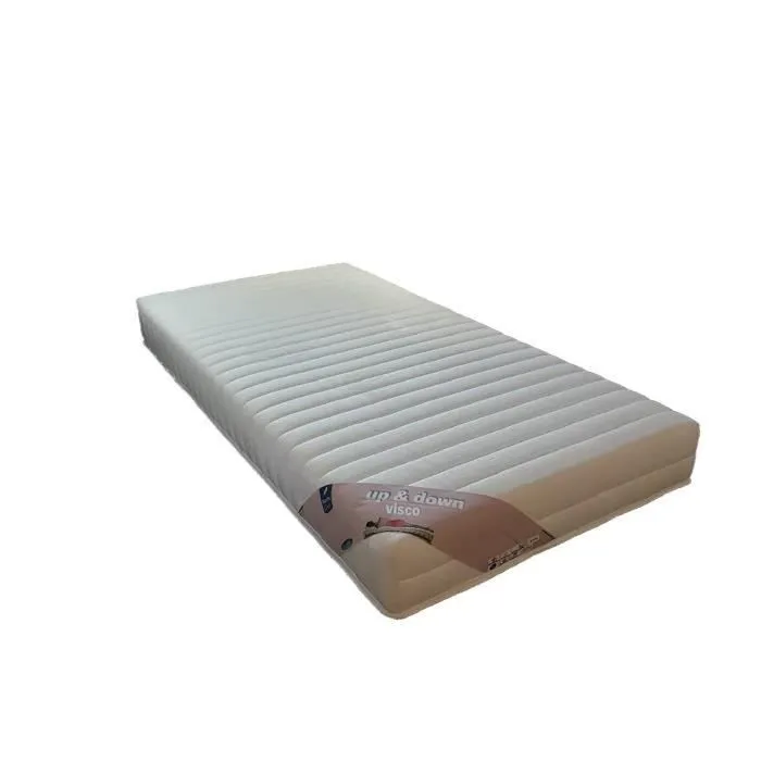 Lot de 2 Matelas Très Ferme 90x200 x 20cm Mousse Mémoire de Forme + 2 Oreillers Mémoire de Forme + 2 Protèges Matelas OFFERTS Up Vi-0