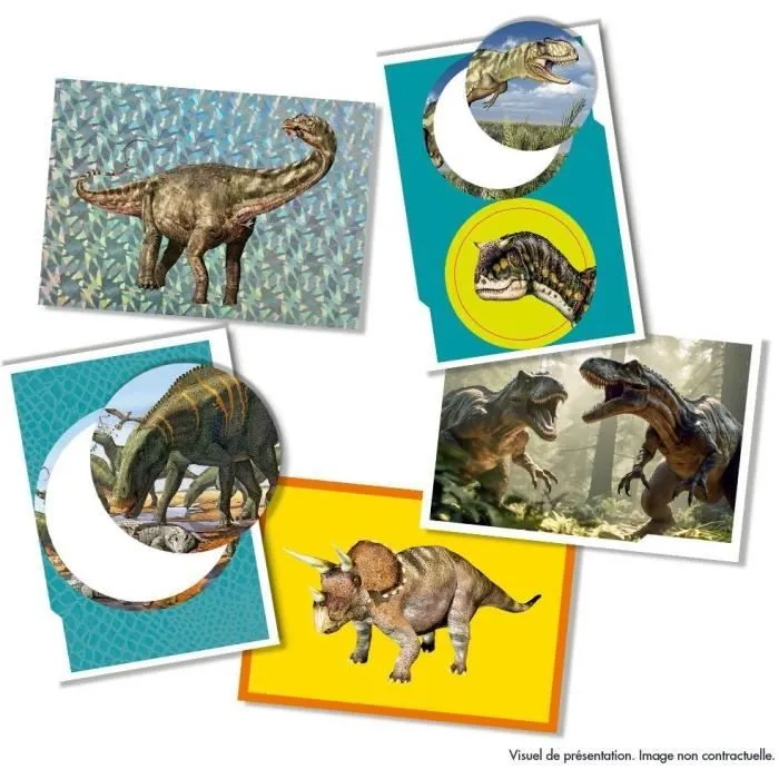 Album pour cartes à collectionner - PANINI - DINOS NATIONAL GEOGRAPHIC KIDS - PANINIPEDIA-3