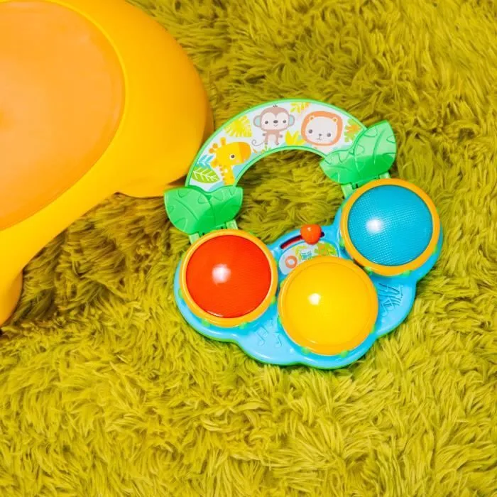Jouet tambour musical avec lumières - BRIGHT STARTS - Safari Beats - 3 mois et plus-4